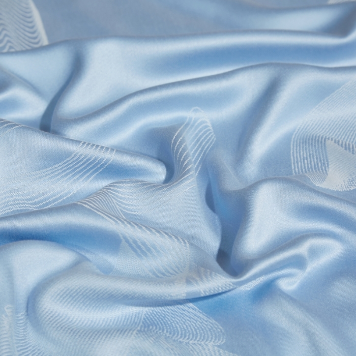 91家纺网 家纺一手货源 找家纺 威克凯丽2022新款七彩大提花纯竹纤维软凉席三件套 贵族品味