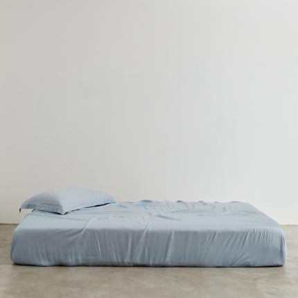 8小时 2023新款60兰精天丝单床笠 极光蓝