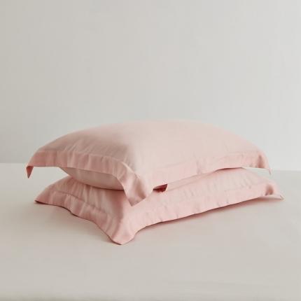 8小时 2023新款60兰精天丝单枕套48*74*2 浅杏粉