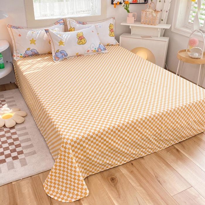 91家纺网 家纺一手货源 找家纺 眠博士 2022新款全棉13372迪士尼印花四件套 小飞象