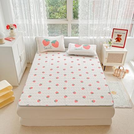 91家纺网 家纺一手货源 找家纺 （总）佰亿莱 2024新款数码印花大版乳胶软凉席三件套