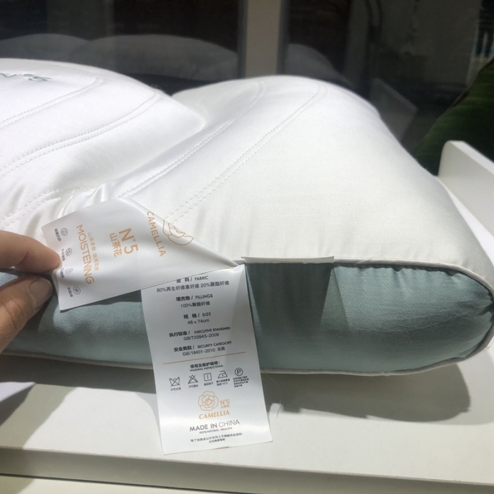 91家纺网 家纺一手货源 找家纺 (总) 剑桥枕业 2022新款山茶花枕