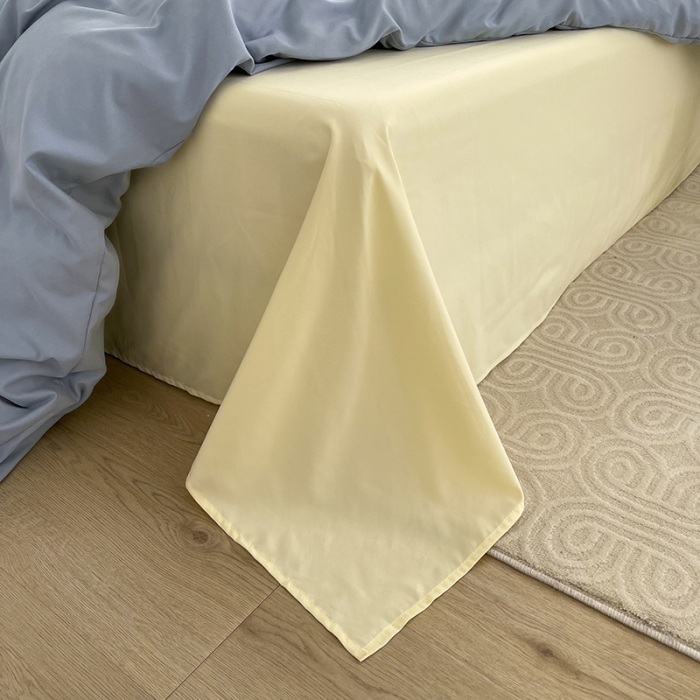 91家纺网 家纺一手货源 找家纺 曼谷纯色简约刺绣柔软磨毛水洗棉套件飘系列字母海盐芝士