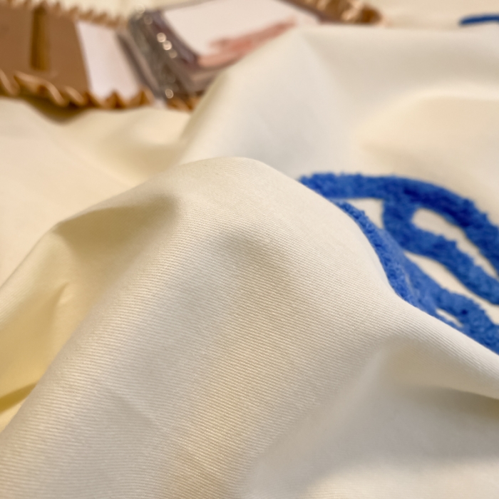 91家纺网 家纺一手货源 找家纺 澳梵 2022新款全棉大版卡通毛巾绣绣花四件套 飞行日记