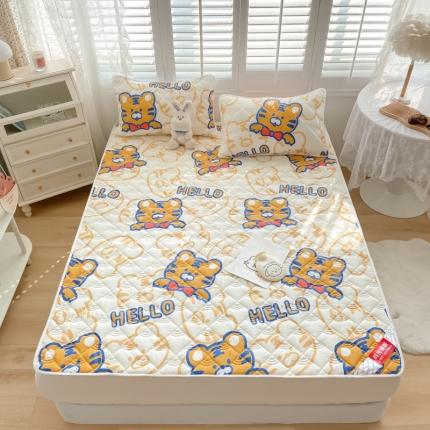 91家纺网 家纺一手货源 找家纺 （总）鑫钰 2023新款全棉抗菌印花薄床垫