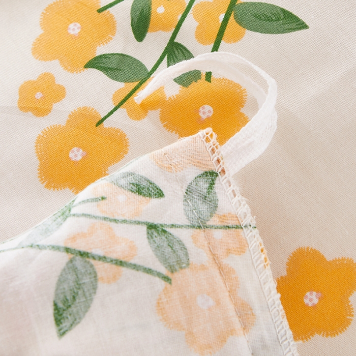 91家纺网 家纺一手货源 找家纺 十个点 2022新款全棉夹棉印花床裙四件套 秋枝