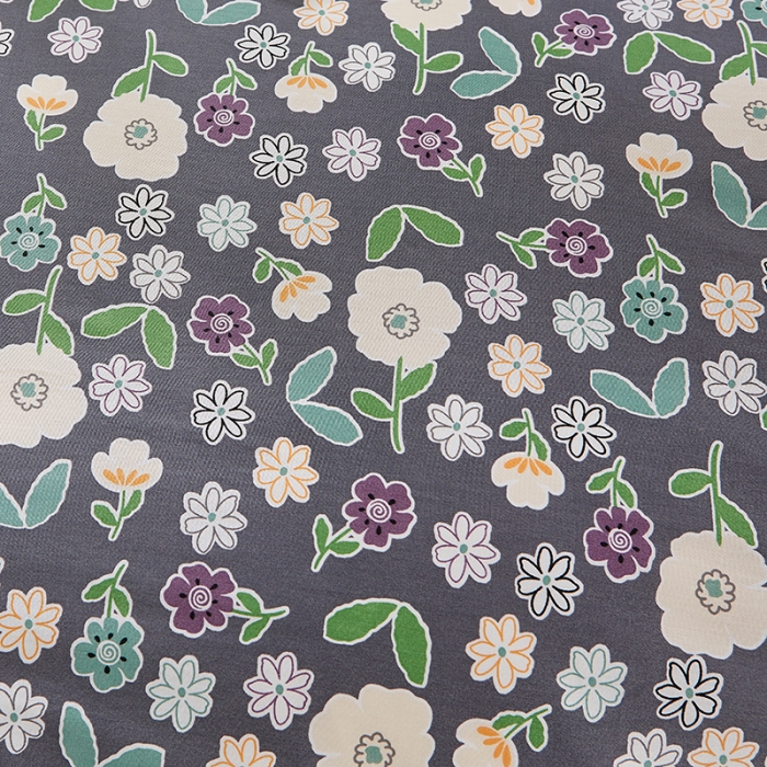 91家纺网 家纺一手货源 找家纺 十个点 2022新款全棉夹棉印花单被套 花颜