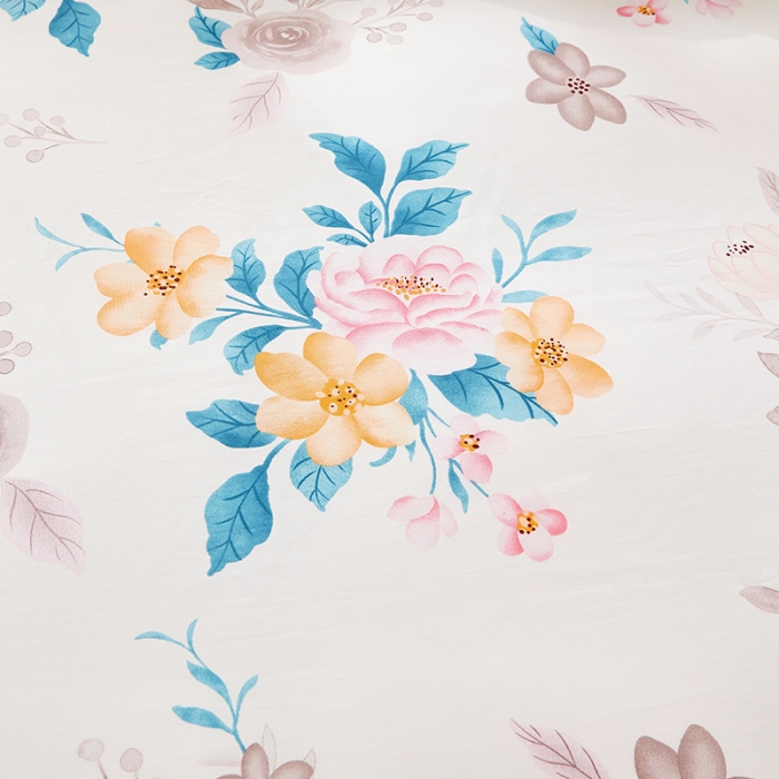 91家纺网 家纺一手货源 找家纺 十个点 2022新款全棉夹棉印花单被套 七月