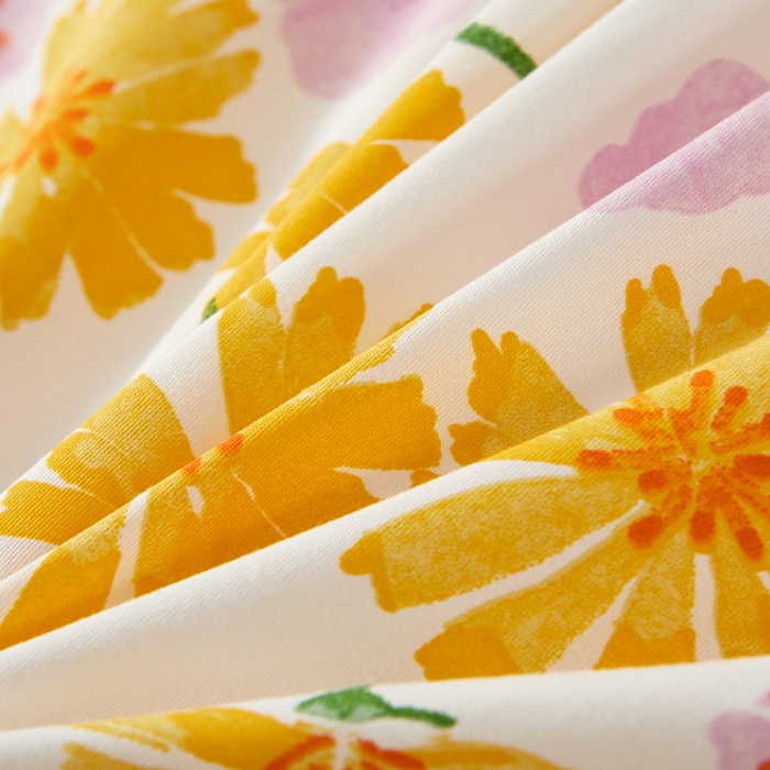 91家纺网 家纺一手货源 找家纺 十个点 2022新款全棉夹棉印花单被套 五月花