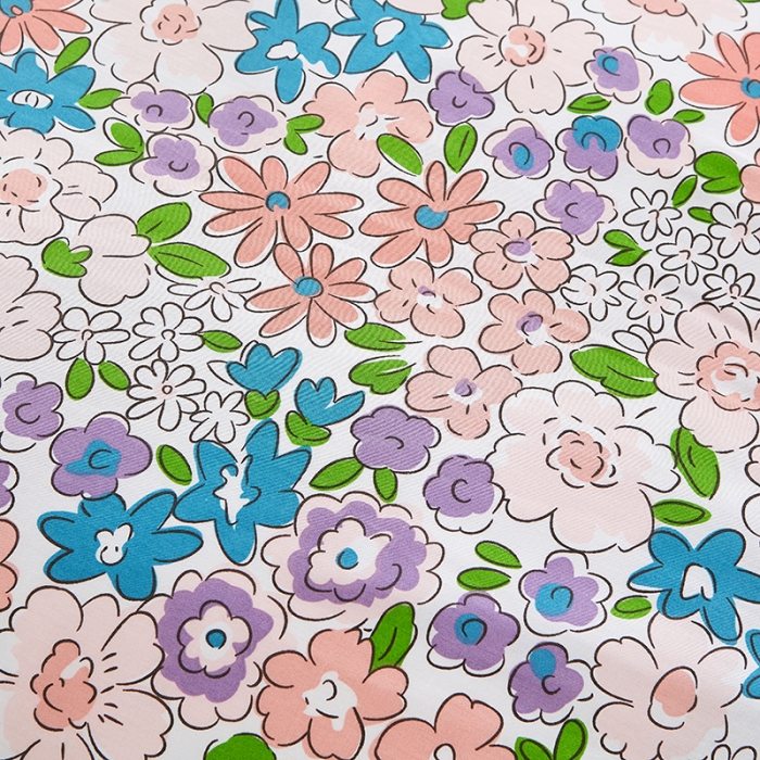 91家纺网 家纺一手货源 找家纺 十个点 2022新款全棉夹棉印花单被套 小时光