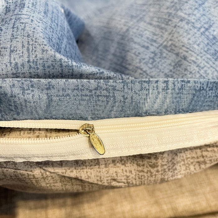 91家纺网 家纺一手货源 找家纺 赫然家纺 新款舒适柔软亲肤爆款芦荟棉四件套货源充足可可-蓝灰