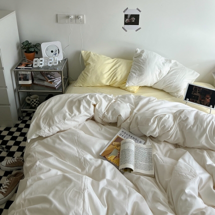 91家纺网 家纺一手货源 找家纺 2022新春高级感混搭ins风四件套