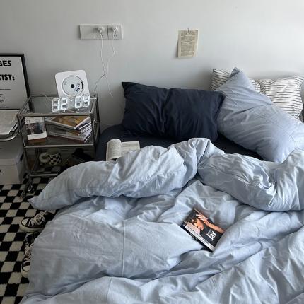 91家纺网 家纺一手货源 找家纺 2022新春高级感混搭ins风四件套