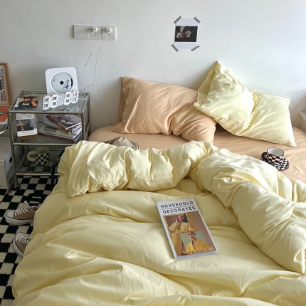 91家纺网 家纺一手货源 找家纺 2022新春高级感混搭ins风四件套