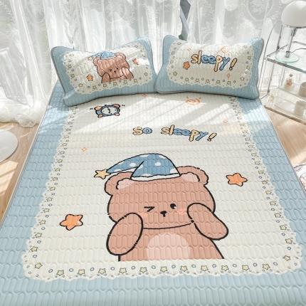 91家纺网 家纺一手货源 找家纺 （总）慕尚 2025新款大版乳胶凉席