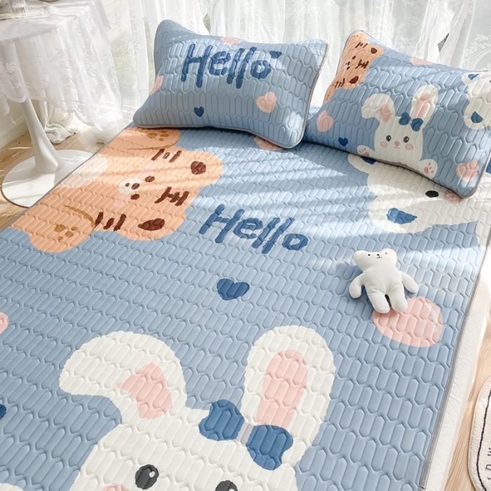 91家纺网 家纺一手货源 找家纺 （总）慕尚 2025新款大版乳胶凉席