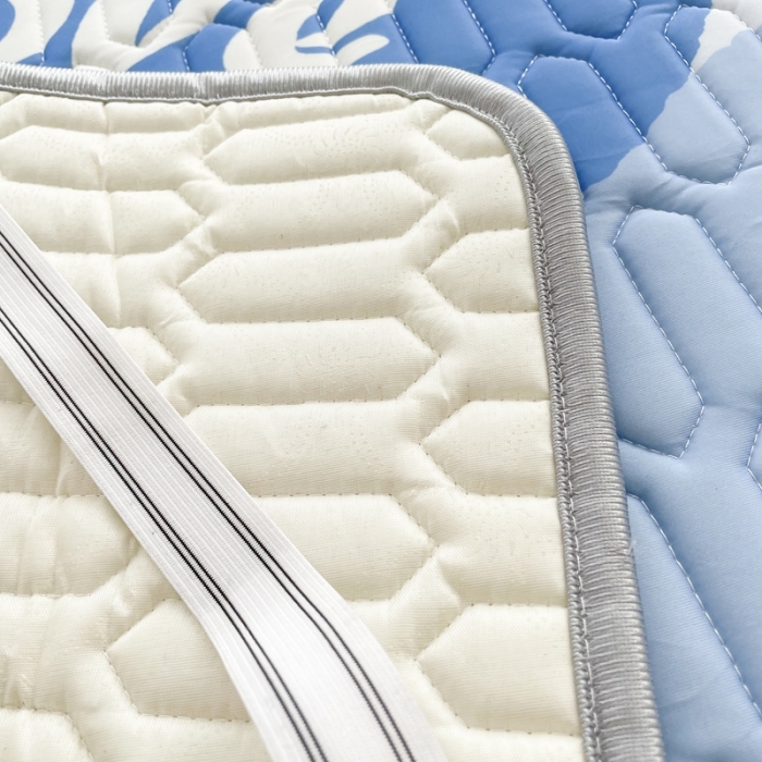 91家纺网 家纺一手货源 找家纺 慕尚 2025新款大版乳胶凉席 么么小兔