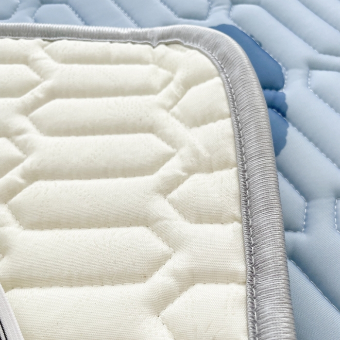 91家纺网 家纺一手货源 找家纺 慕尚 2025新款大版乳胶凉席 么么小兔