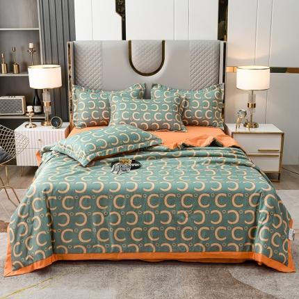 91家纺网 家纺一手货源 找家纺 (总) 雨洋 2025新款乐感丝夏被四件套