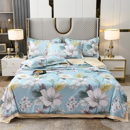 91家纺网 家纺一手货源 找家纺 (总) 雨洋 2025新款乐感丝夏被四件套