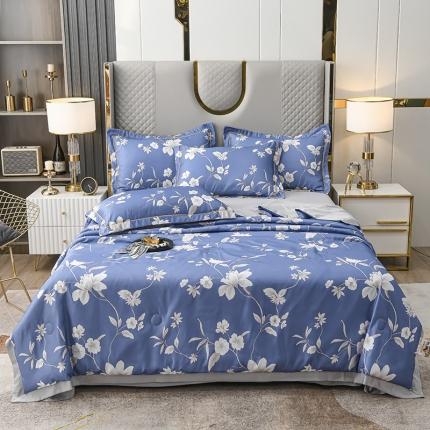 雨洋 2025新款乐感丝夏被四件套 华韵