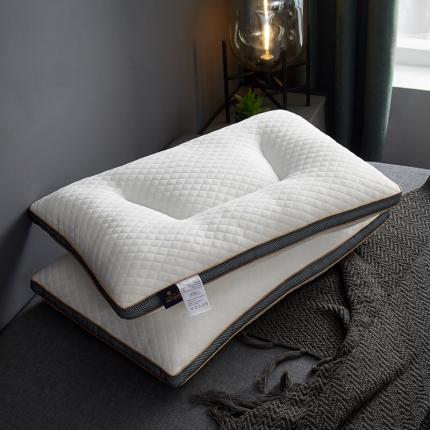 91家纺网 家纺一手货源 找家纺 （总）乐可 2022新款分区舒压枕-风格一