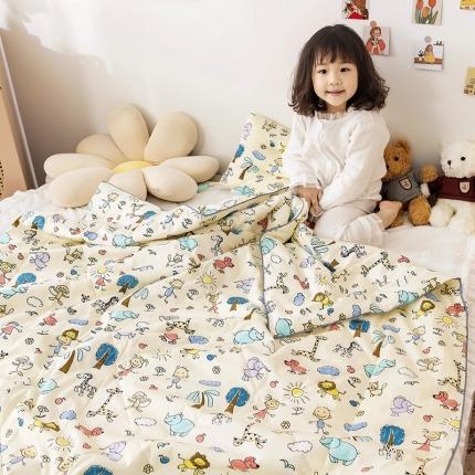 91家纺网 家纺一手货源 找家纺 （总）十九色 2024新款 热卖 ins全棉儿童夏被