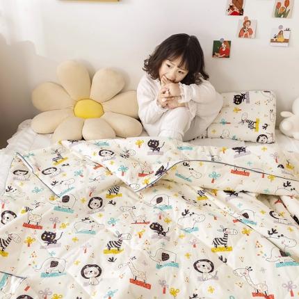 91家纺网 家纺一手货源 找家纺 （总）十九色 2024新款 热卖 ins全棉儿童夏被