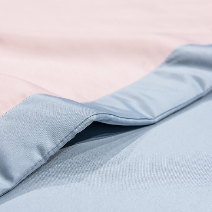 91家纺网 家纺一手货源 找家纺 澳梵 2022新款莫代尔绣花夏被四件套 粉粉兔