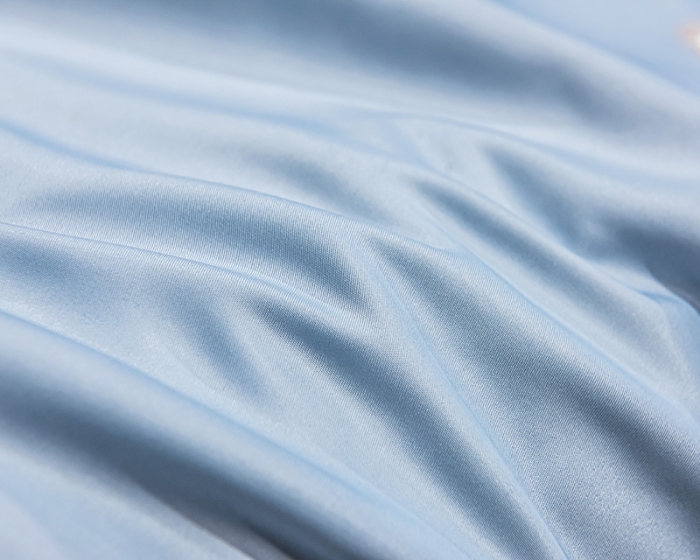 91家纺网 家纺一手货源 找家纺 澳梵 2022新款莫代尔绣花夏被四件套 蓝颜