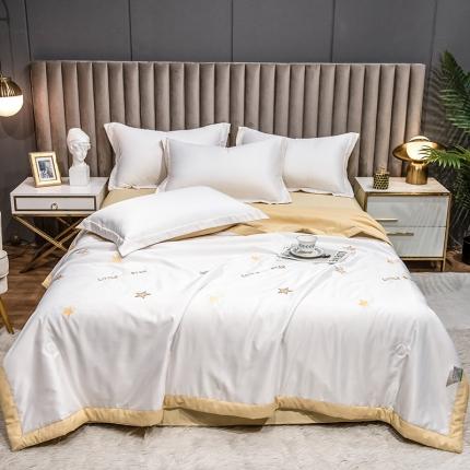 澳梵 2022新款莫代尔绣花夏被四件套 流光溢彩