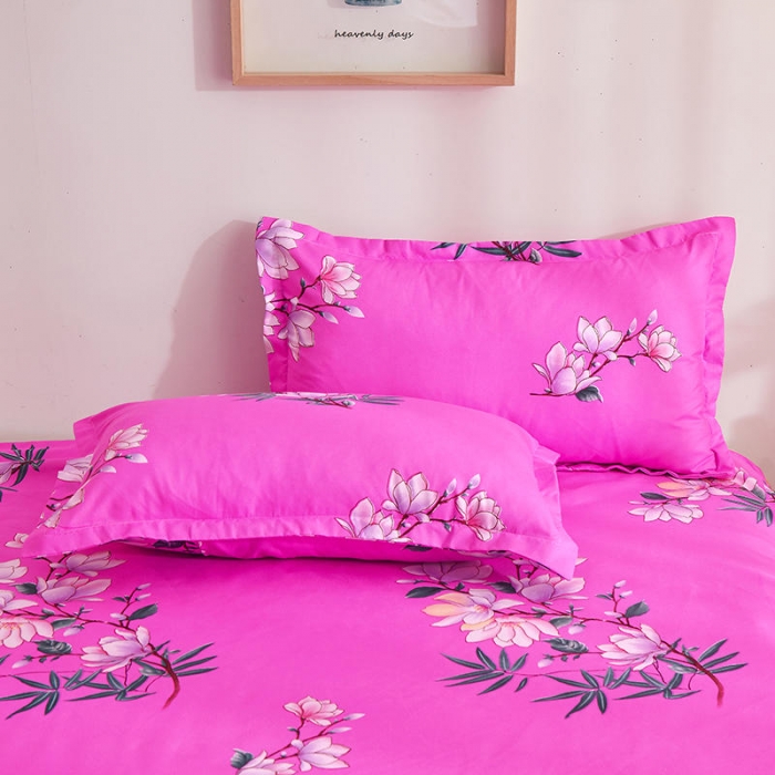 91家纺网 家纺一手货源 找家纺 柔享家（原芷澜家纺） 2025新款双边床裙四件套 春风里