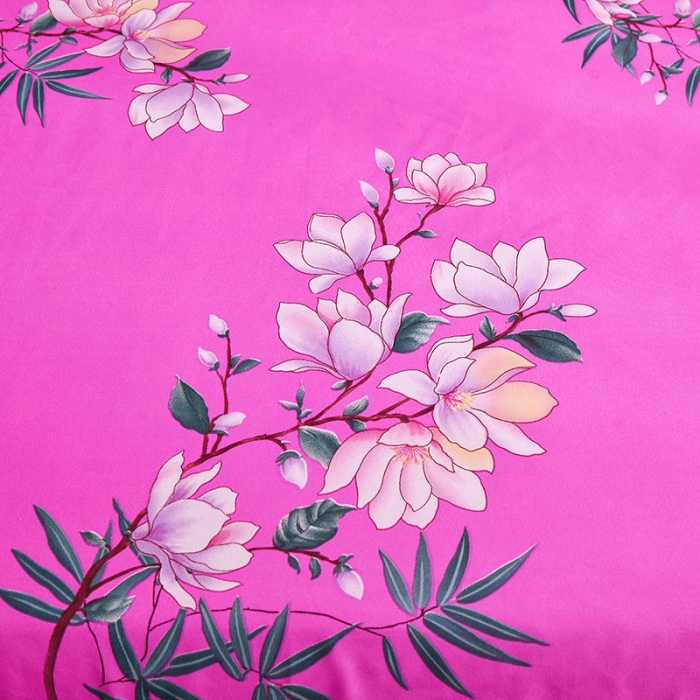 91家纺网 家纺一手货源 找家纺 柔享家（原芷澜家纺） 2025新款双边床裙四件套 春风里