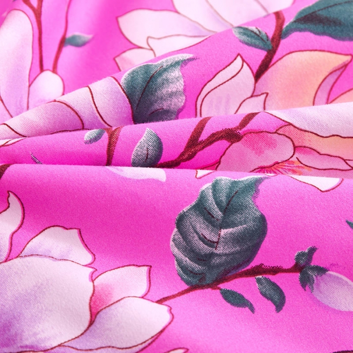 91家纺网 家纺一手货源 找家纺 柔享家（原芷澜家纺） 2025新款双边床裙四件套 春风里