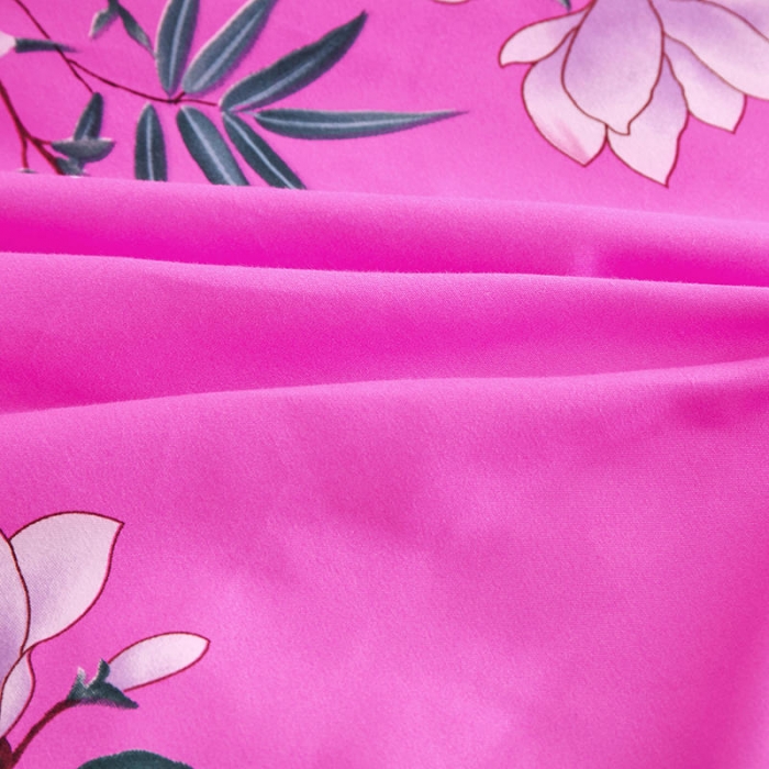 91家纺网 家纺一手货源 找家纺 柔享家（原芷澜家纺） 2025新款双边床裙四件套 春风里