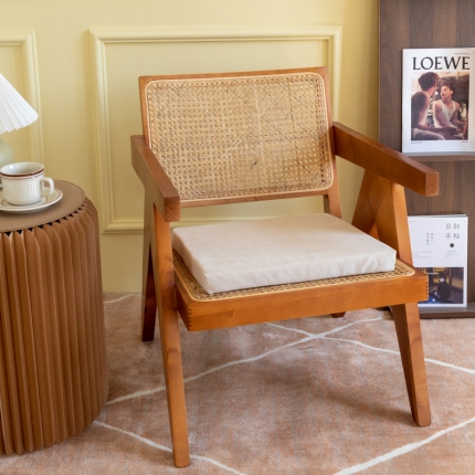 91家纺网 家纺一手货源 找家纺 2025天然乳胶坐垫亚麻坐垫天鹅绒乳胶座垫学生椅垫内外套