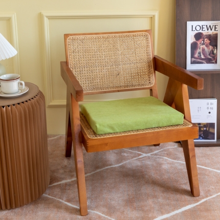 91家纺网 家纺一手货源 找家纺 2025天然乳胶坐垫亚麻坐垫天鹅绒乳胶座垫学生椅垫内外套