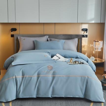 91家纺网 家纺一手货源 找家纺 (总)惠居家 2022新款13376磨毛绣花四件套