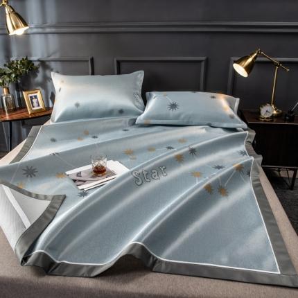 91家纺网 家纺一手货源 找家纺 (总) 印季 2023新款1200D加厚色织提花碳光席