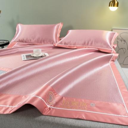 91家纺网 家纺一手货源 找家纺 (总) 印季 2023新款1200D加厚绣花抗菌碳光席