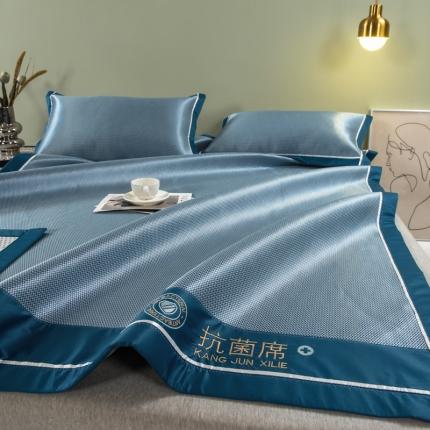 91家纺网 家纺一手货源 找家纺 (总) 印季 2023新款1200D加厚绣花抗菌碳光席