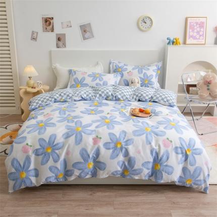 91家纺网 家纺一手货源 找家纺 （总）兄弟坊  2022新款全棉印花四件套