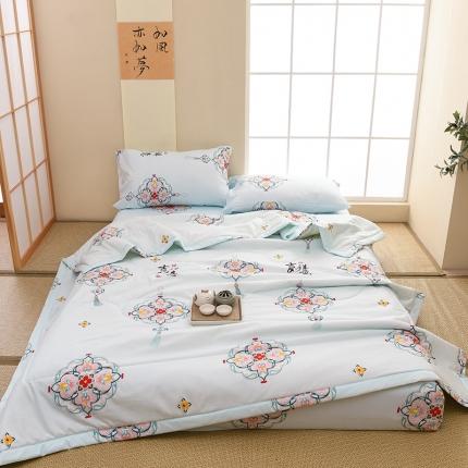 91家纺网 家纺一手货源 找家纺 （总）圣楚 2024新款大豆纤维夏被夏凉被空调被子直播