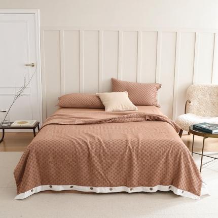 91家纺网 家纺一手货源 找家纺 （总）华超针织 2022新款水洗提花华夫格夏被