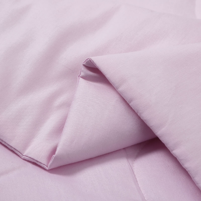 91家纺网 家纺一手货源 找家纺 喜多兔 2022新款40支全棉夏被-彩虹 粉色读书小狐狸