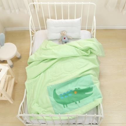 91家纺网 家纺一手货源 找家纺 喜多兔 2022新款彩虹空调被 彩虹-鳄鱼宝宝