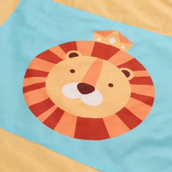 91家纺网 家纺一手货源 找家纺 喜多兔 2022新款彩虹空调被 彩虹-贝恩狮