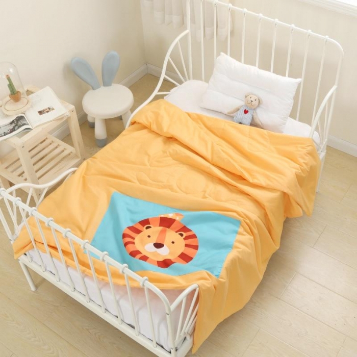 91家纺网 家纺一手货源 找家纺 喜多兔 2022新款彩虹空调被 彩虹-贝恩狮