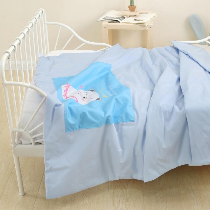 91家纺网 家纺一手货源 找家纺 喜多兔 2022新款彩虹空调被 彩虹-睡觉熊