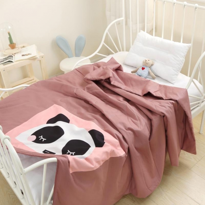 91家纺网 家纺一手货源 找家纺 喜多兔 2022新款彩虹空调被 彩虹-小博士